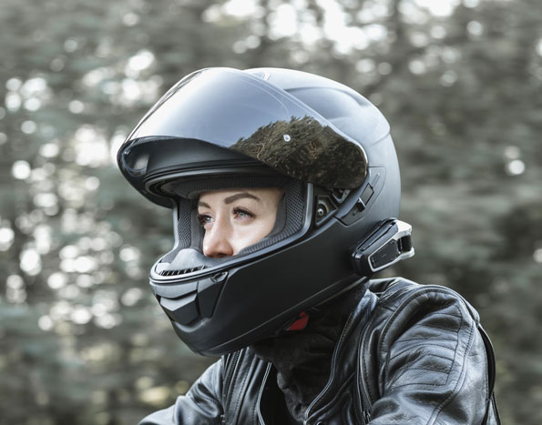 Casco da moto jet tutto o metà